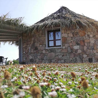 Esterno di un bungalow Dolceluna